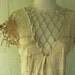 VINTAGE 70s boho native fringe dress