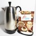 Vintage Coffee Pot Electric Automatic Percolator Mid Century Kitchen Farberware Recipe Book PeachyChicBoutique on Etsy