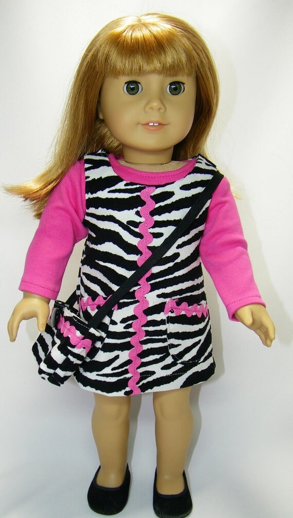 American girl doll jumper three pieces