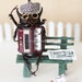 Insect Art Print Beetle Playing Accordion 5x7