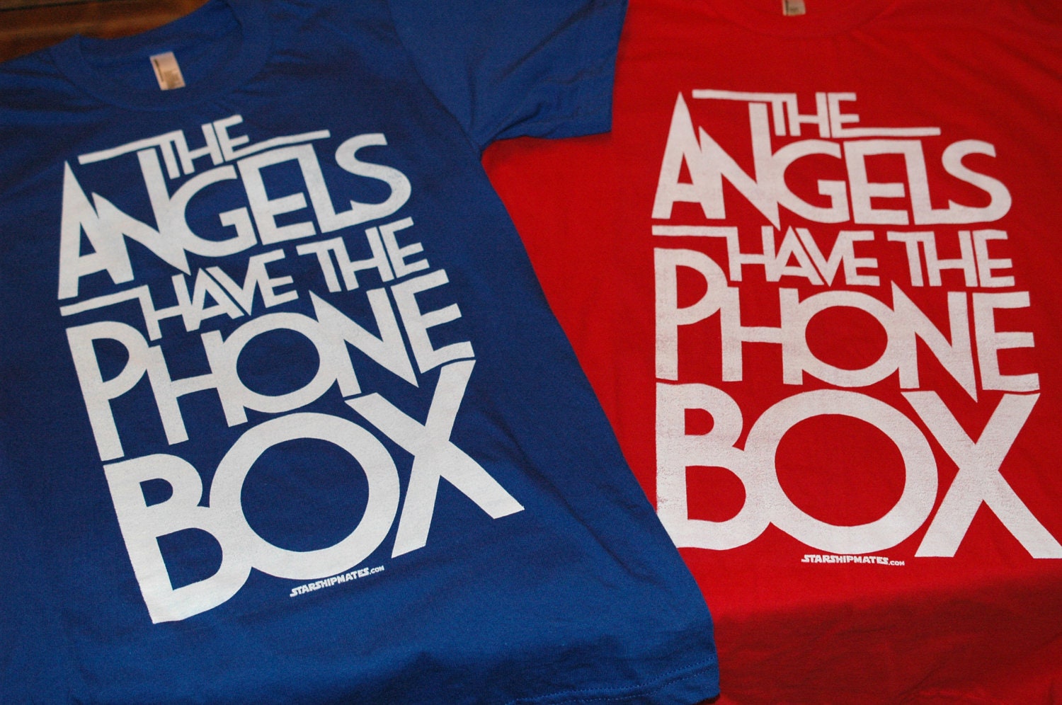 angles have the phonebox t shirt