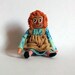 Miniature Raggedy Ann Doll (1 inch dollhouse scale)
