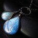 Labradorite Necklace on Oxidized Sterling Silver by CircesHouse on Etsy - Borealis