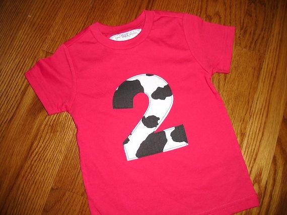 2nd birthday farm shirt