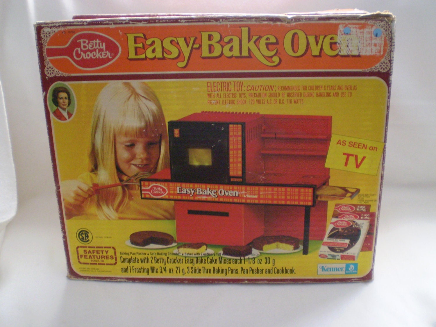 Vintage 1973 Betty Crocker Easy Bake Oven In Box 