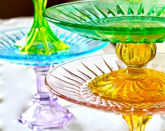 Cake Stands-cake stand-10 inch cake stand-colorful cupcake stands-wedding cake pedestals-cake pedestals-cupcake stands-large cake stands