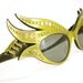 Vintage 50s Yellow French Cat Eye Sunglasses Frames Wild Eyewear