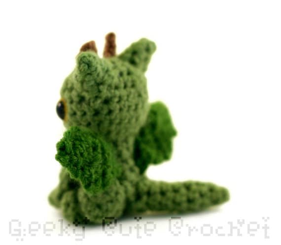 Dragon Amigurumi Crocheted Plush