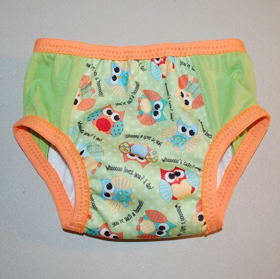 LuluBellDesigns Owls AIO Waterproof Underwear by LuluBellDesigns