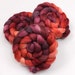 Merino/ Silk/ Sparkle - Handpainted Roving for Spinning or Felting