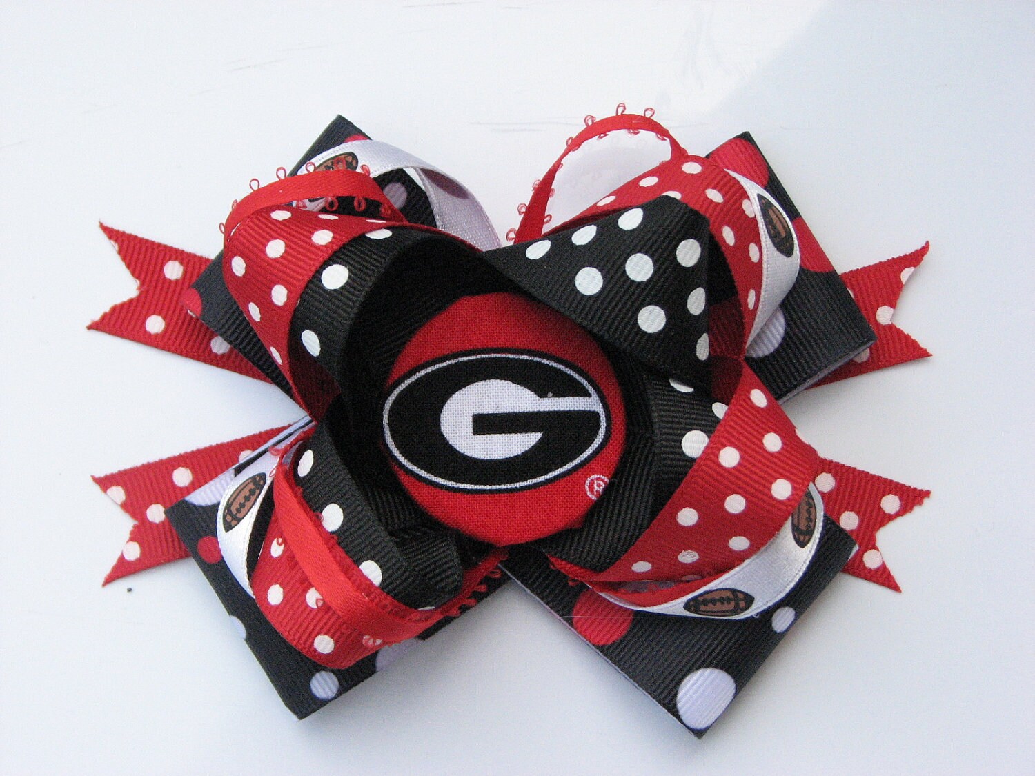 Girl's Georgia Bulldogs Hair Bow