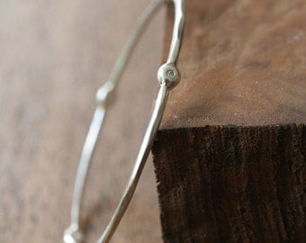 Square Link Sterling Silver Bracelet