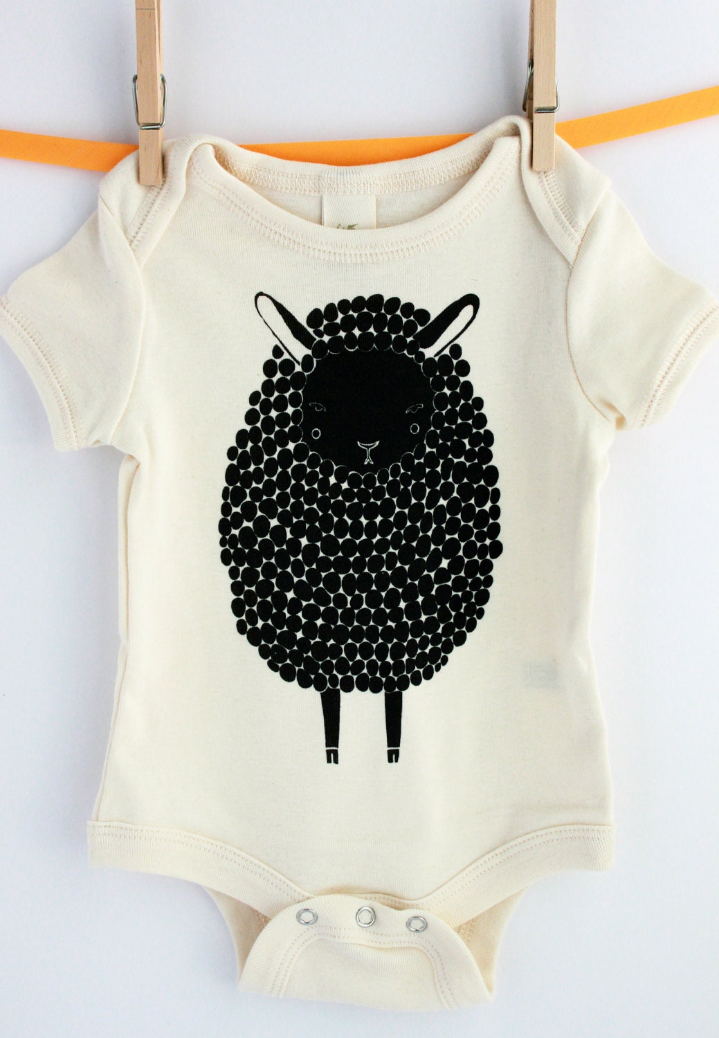 Sheep Onesie Black Sheep Organic Baby Onesie
