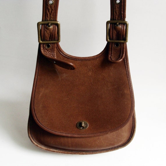 Coach bag / brown suede Coach bag / 80s 1980s Coach Berkeley