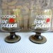 Vintage 1970s Poconos Love Potion Stem Glasses Barware