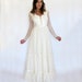 Vintage 70s GUNNE SAX Lace Wedding Dress ML