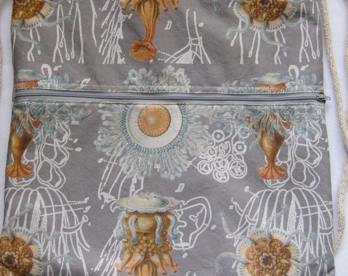 Haeckel Vintage Backpack/tote Custom Print