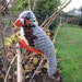 zebra finch plush