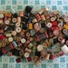 BIG Lot of Vintage Wooden Sewing Spools