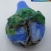 Blue Sky Lampwork Tree of Life Glass Pendant Bead - Handmade By FireGoddessGlass - Free Shipping