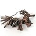 Vintage Keys, Rusty Keys, Lot of 28 on Keyring