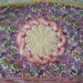 CLEARANCE - 2 Vintage Kitchen items, appliance cover, potholder, 1950s, pot holder, pink, purple, white, toaster cover, kitchen, 1940s