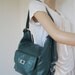 ZOEY metallic icy blue --- Convertible Leather Handbag/Backpack/Laptop/Shoulder Bag