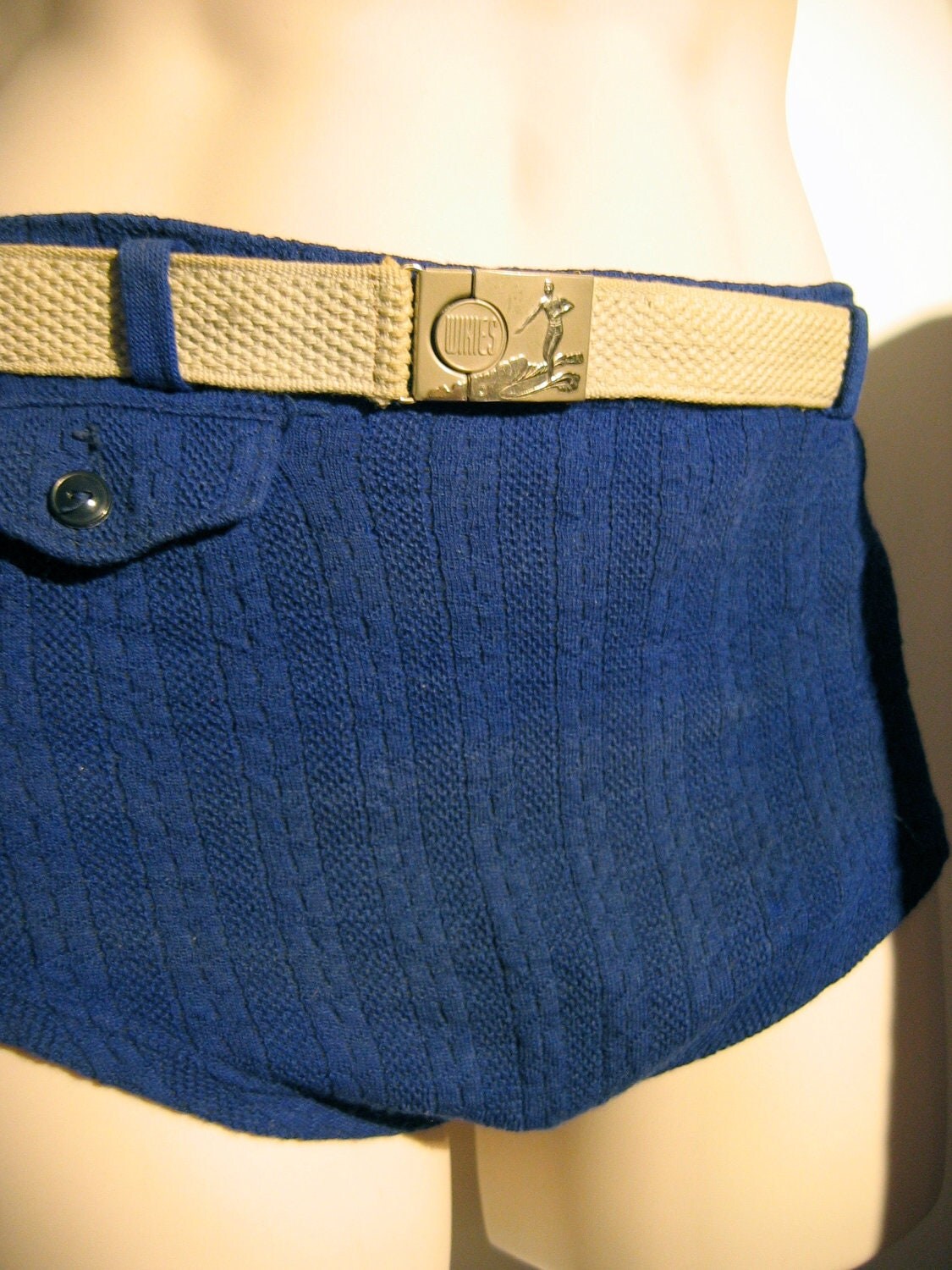 Vintage 1940's Men's Swimsuit bathing suit. Gantner