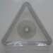 Midcentury Modern Triangular Serving Dish or Plate. Very Unique. 2 Available.