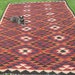 Big 9 x 6 Maimana. Hand woven Persian Rug/Kilim Carpet from Afghanistan.
