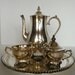 SALE Vintage Silver Tea Set Five Piece Coffee / Tea Service International Silver Company