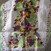 Fab Vintage 1940's Printed Fruits Linen Kitchen Hand Towel