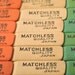 1940s Erasers Full Box - Matchless Occupied Japan - Back to School - 6 Dozen Deadstock