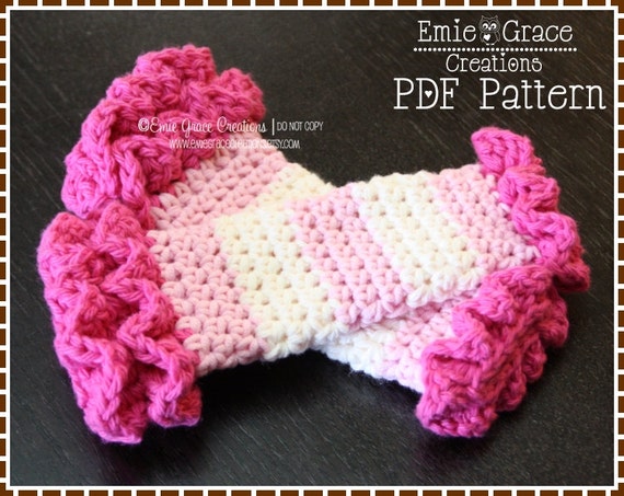 warmers pattern newborn for leg crochet Adult, DOUBLE from Leg Warmer to Pattern, Crochet Newborn Sizes 7