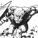 Captain America original ink drawing by Steve Lieber & Ron Chan