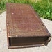 Vintage Wooden Book Safe