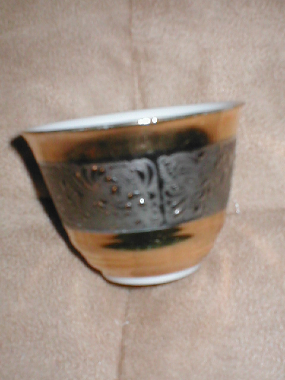 set of 2 Vintage YAMATO Japanese Tea Ceremony Cups Haute Juice