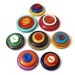 Colorful Magnets, Button Magnets, Handmade Gift Ideas