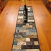 Quilted Table Runner Earth Batik