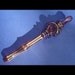 Extra Large Purple-Pink Gold Fumed Steam Roller / Shotgun / Zoom Tube Style Glass Pipe Hand Blown by Jason Knight of MidKnightGlass
