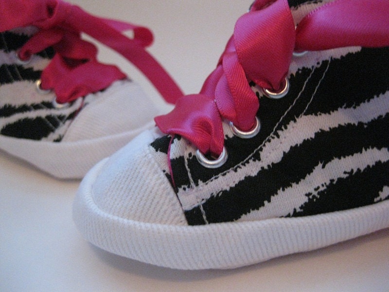 Zebra baby shoes black white zebra animal print shoes baby