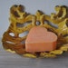 Vintage French Soap Dish - Rusty Iron Shabby Chic