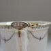 Late Victorian Wedding Ring. Yellow Gold and Platinum Five Stone Band. Addy on Etsy.
