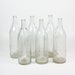 RESERVED for DALINVILLE - Vintage Clear Glass Bottle Golden Age Ginger Ale 1 Quart Youngstown OH - 6 in Stock