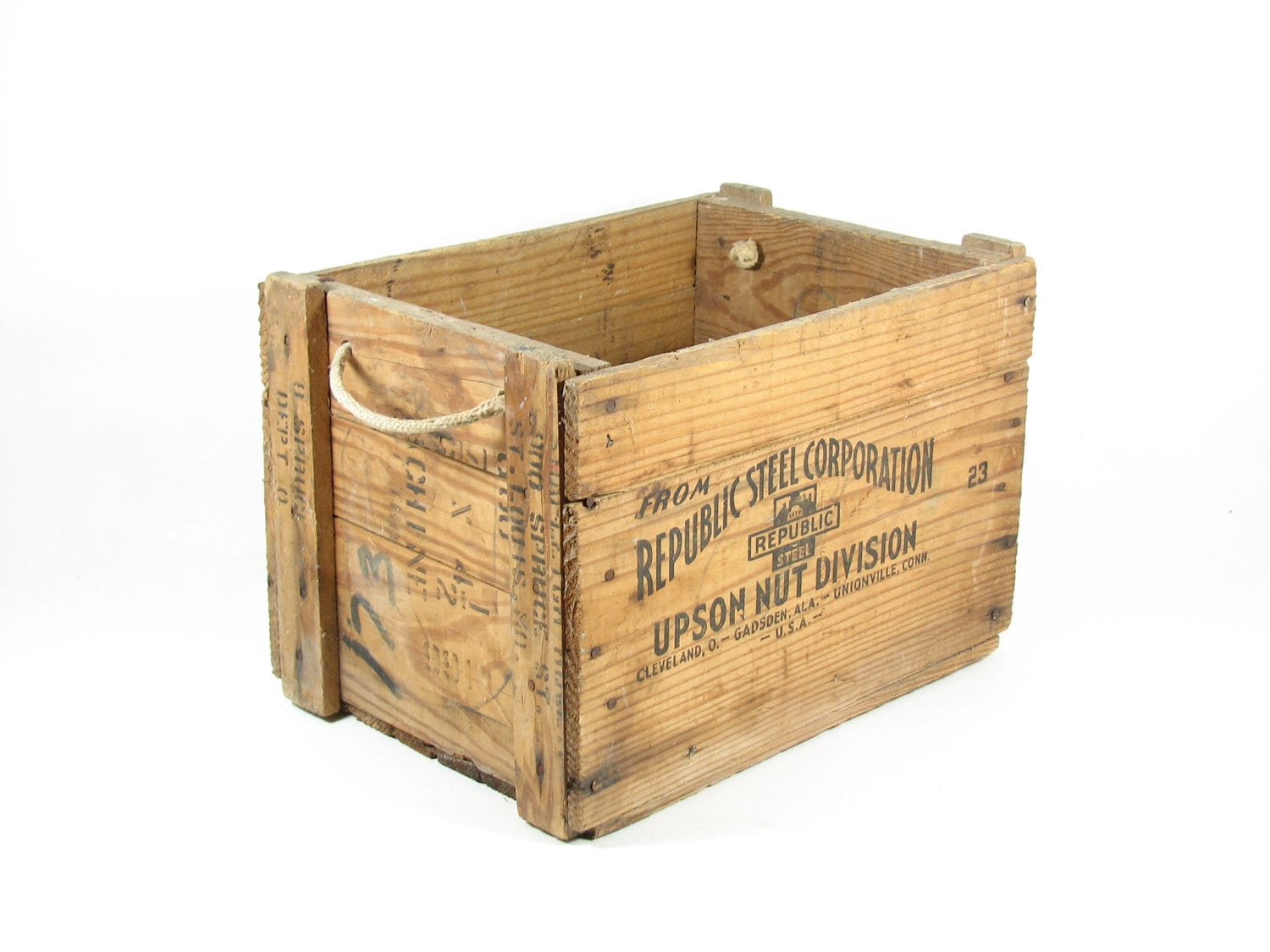 Vintage Wooden Crates 9