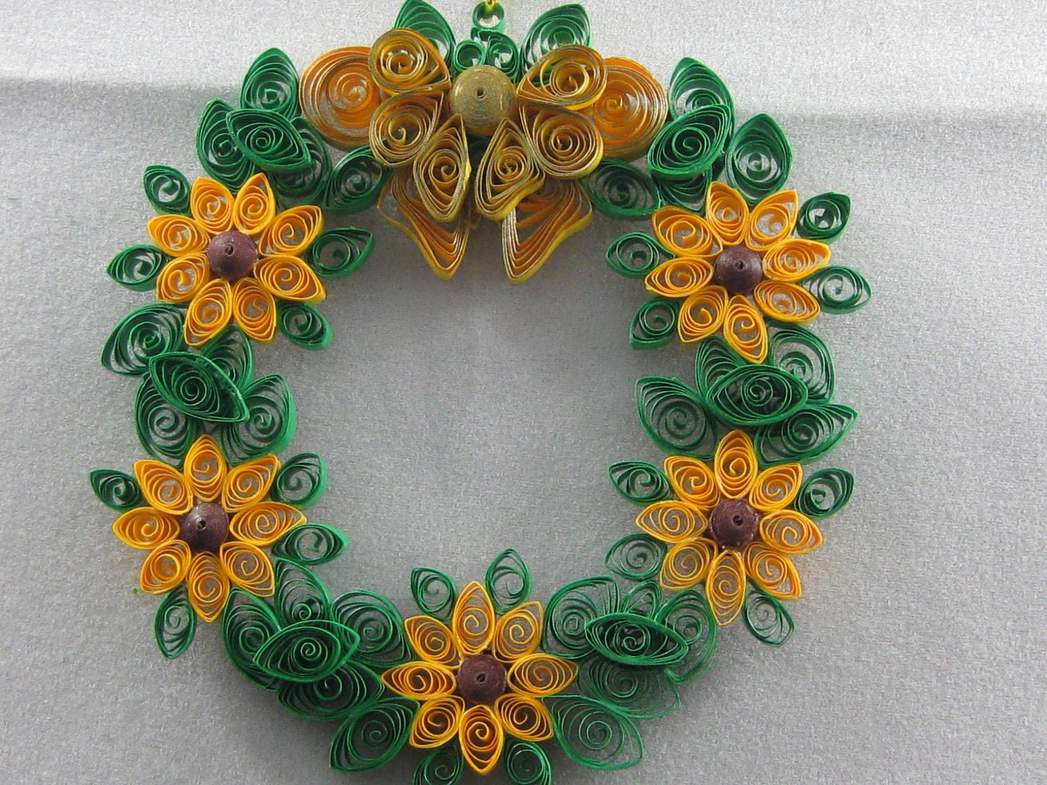 Sunflower Wreath