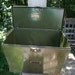 Unique Vintage Metal File Box