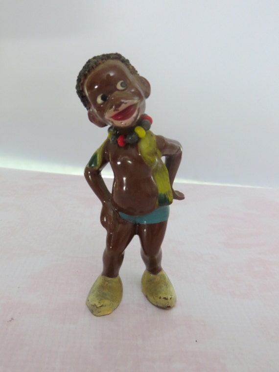 Vintage Black Americana FigurineLittle Black SamboRARE