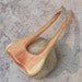 Stunning Cherry Wood Wooden Hair Fork - Two Prong - Great Gift Item - 6 1/8"(15.6cm) - 031