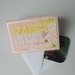 Baby Gift Card Holder: Blank & Handmade - Pink Pigtails
